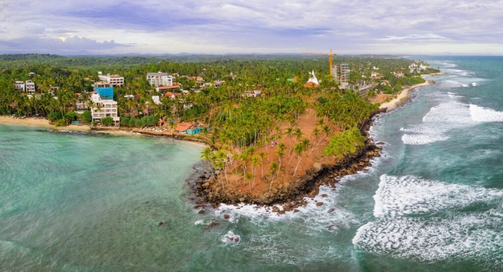 Mirissa Beach from Top