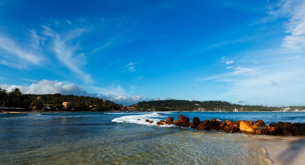 Mirissa Beach in the Evening