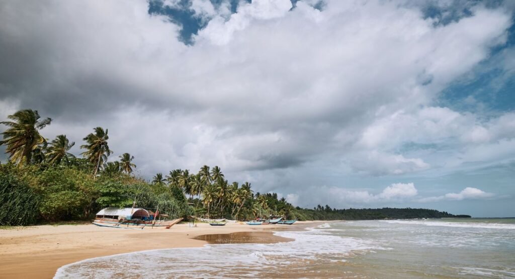 Tangalle Beach in the morning