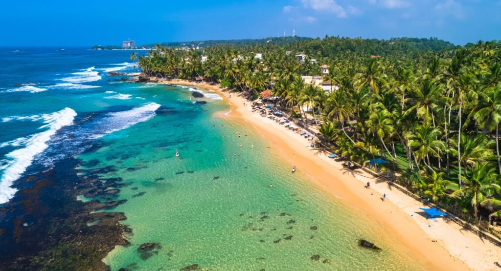 Unawatuna Beach from Distance