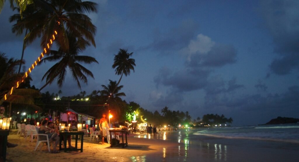 Unawatuna Beach from Distance